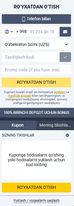 royxatdan otish